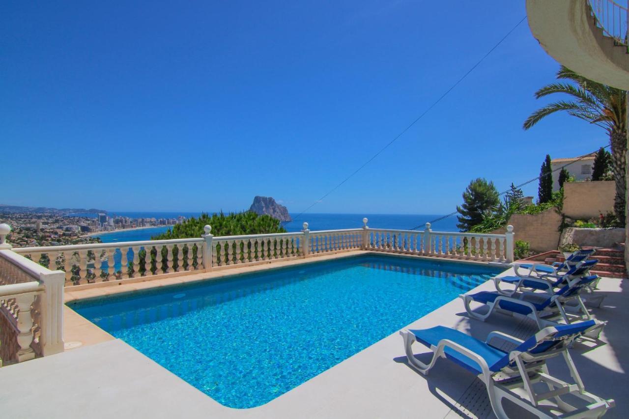 Villa Con Piscina Y Vistas Al Mar - Mar 27 H Calpe Exterior foto